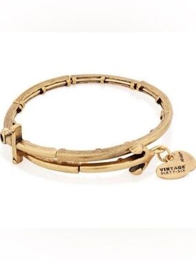 Alex and Ani Gold Wrap Anchor Bangle Bracelet